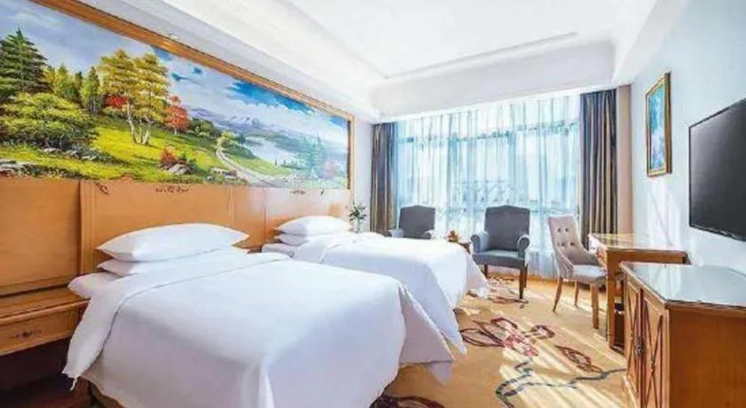 Bed in Vienna Hotel Hunan Yueyang Linxiang