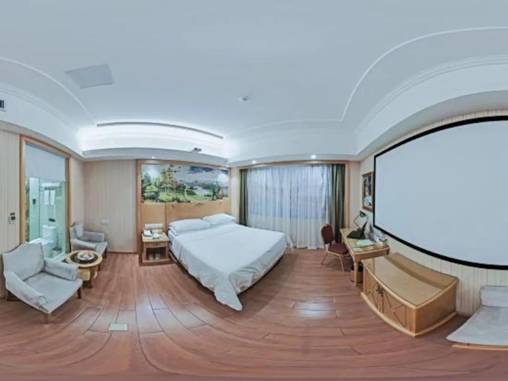 Bed in Vienna Hotel Hunan Yueyang Linxiang