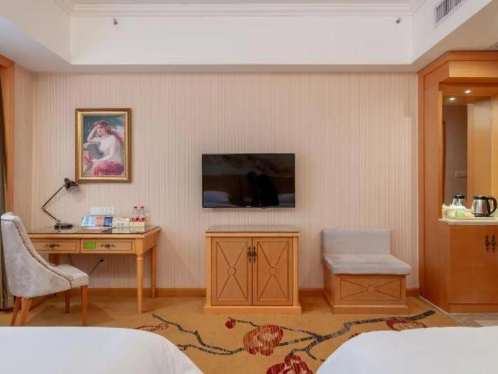 Bed in Vienna Hotel Hunan Yueyang Linxiang