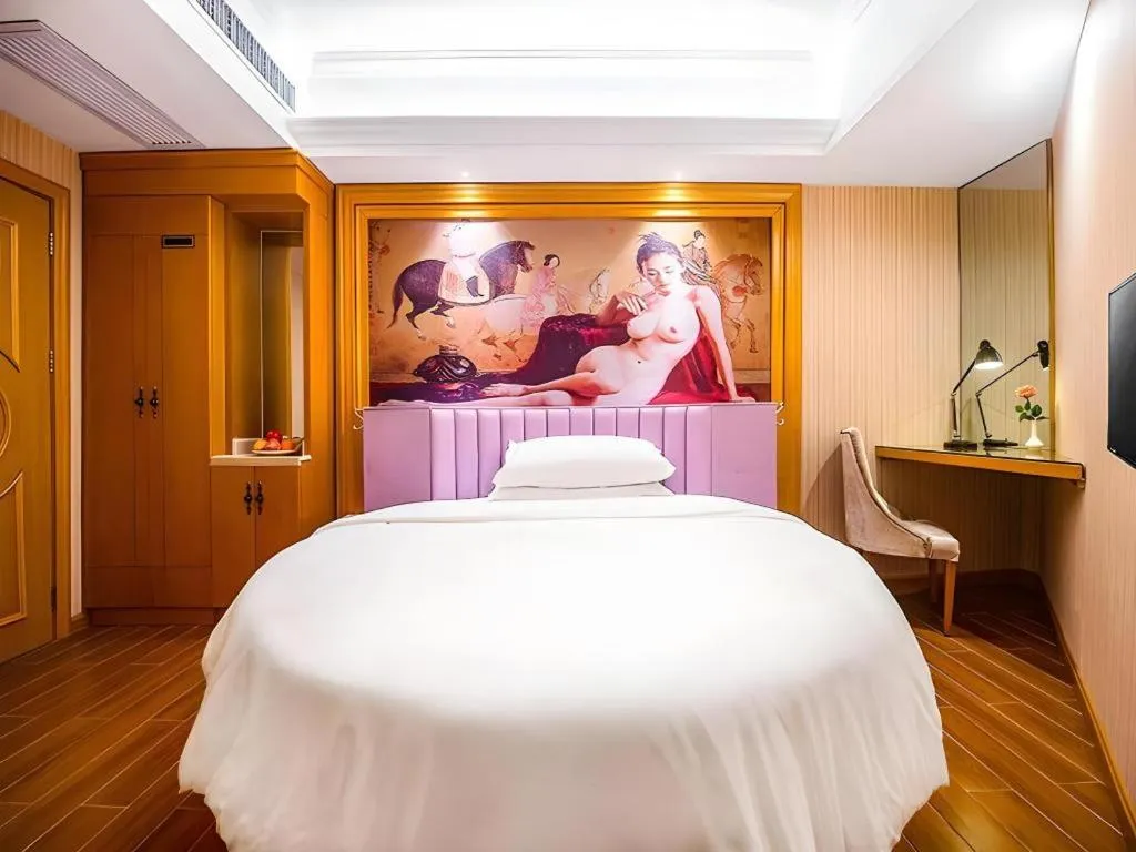 Bed in Vienna Hotel Hunan Yueyang Linxiang