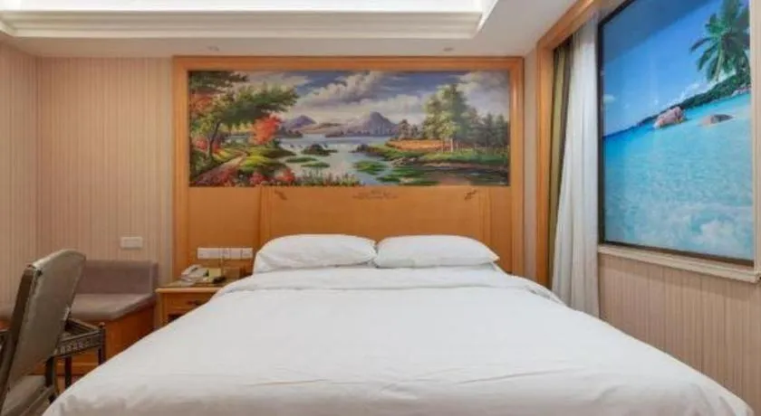Bed in Vienna Hotel Hunan Yueyang Linxiang