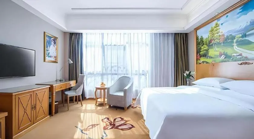 Bed in Vienna Hotel Hunan Yueyang Linxiang