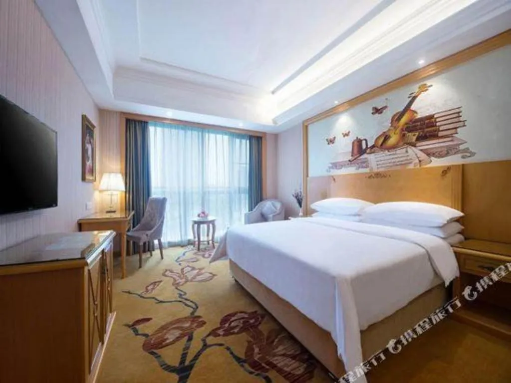 Bed in Vienna Hotel Hunan Yueyang Linxiang