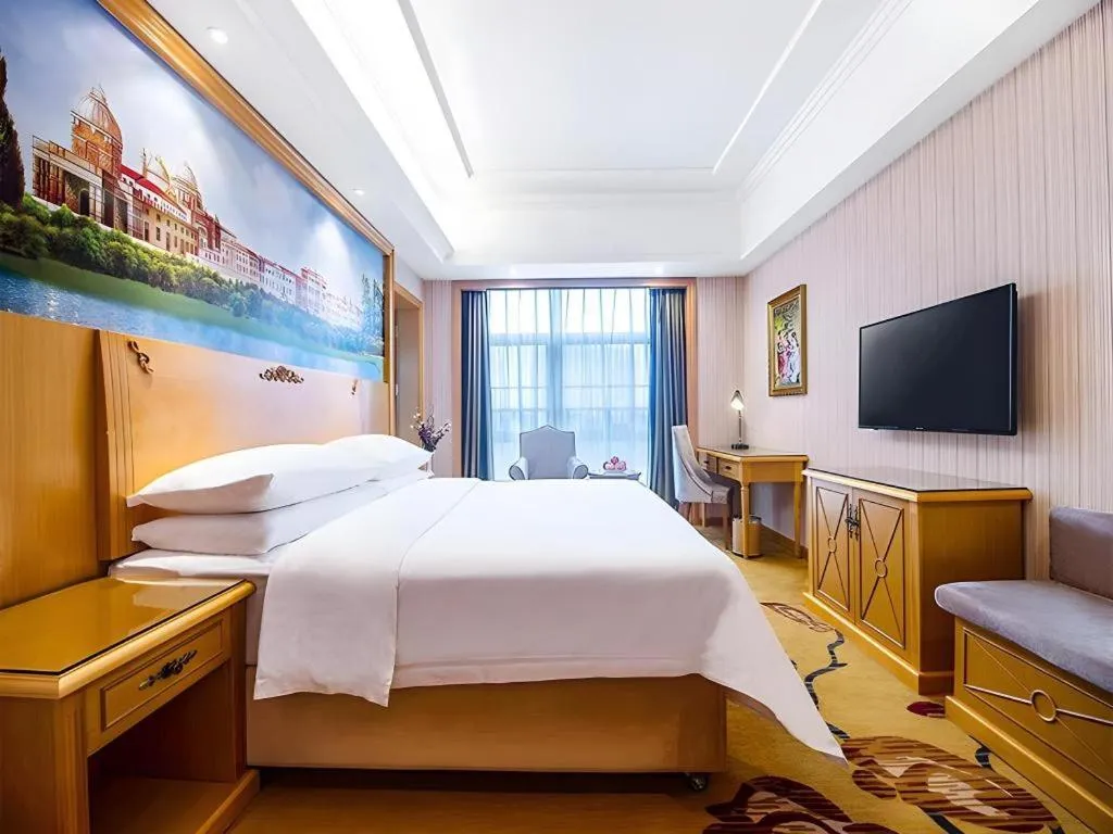 Bed in Vienna Hotel Hunan Yueyang Linxiang