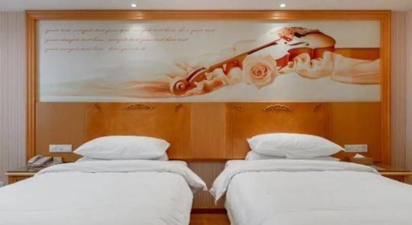 Bed in Vienna Hotel Hunan Yueyang Linxiang