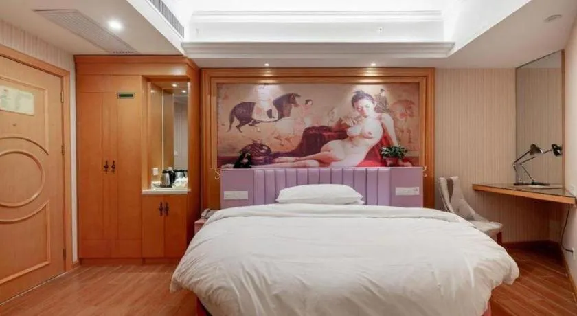Bed in Vienna Hotel Hunan Yueyang Linxiang
