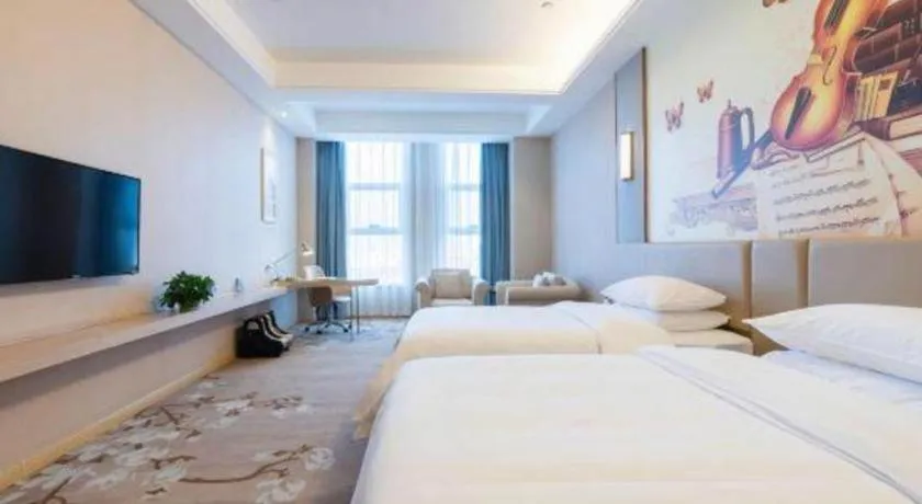 Bed in Vienna Hotel Jinan Railway Station