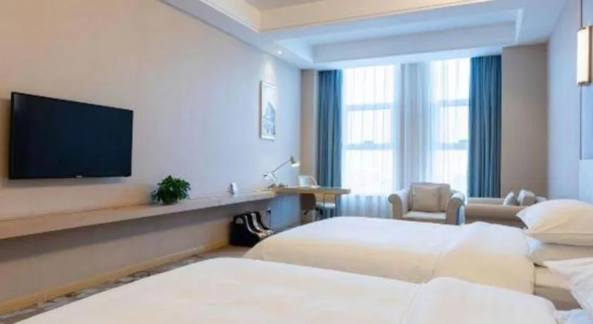 Bed in Vienna Hotel Jinan Railway Station