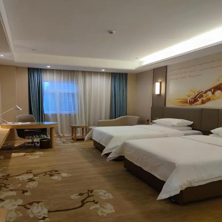 Bed in Vienna Hotel Jinan Railway Station