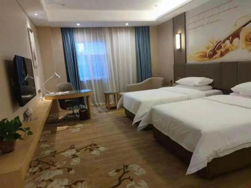 Bed in Vienna Hotel Jinan Railway Station