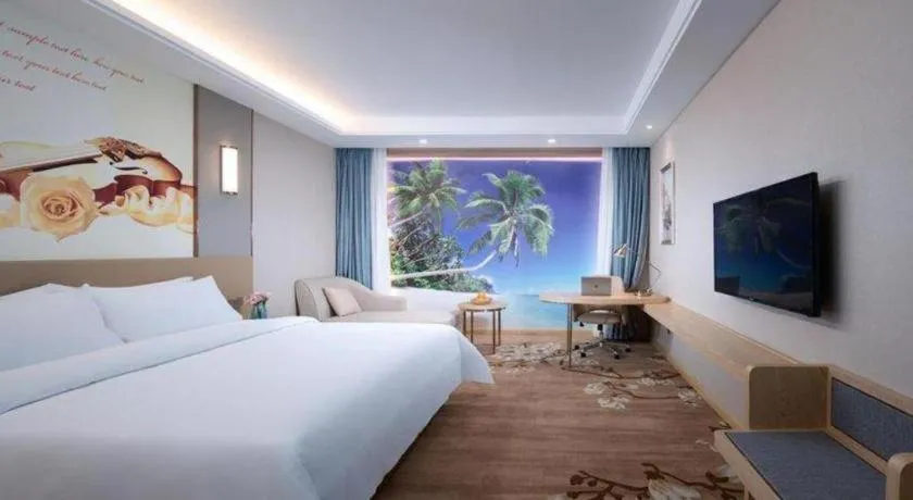 Bed in Vienna Hotel Jinan Railway Station