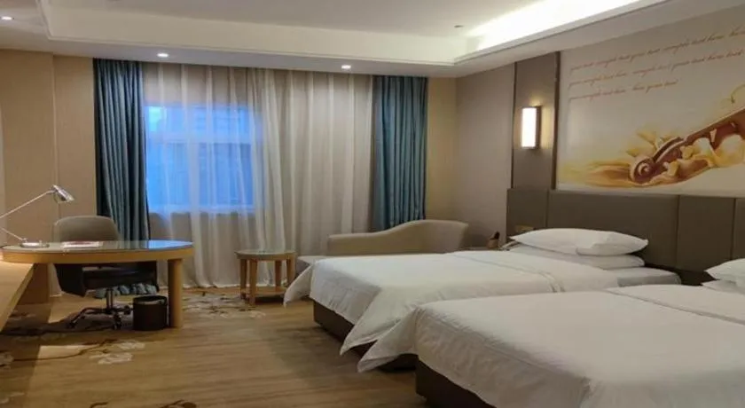 Bed in Vienna Hotel Jinan Railway Station