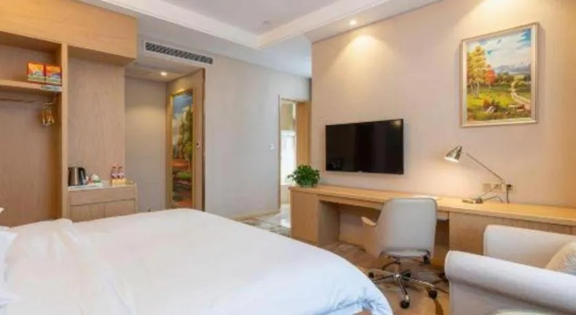 Bed in Vienna Hotel Jinan Railway Station