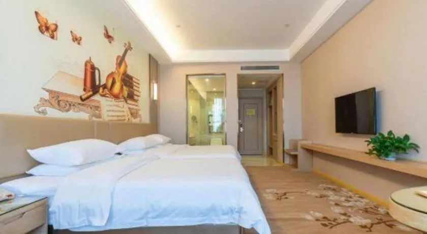 Bed in Vienna Hotel Jinan Railway Station