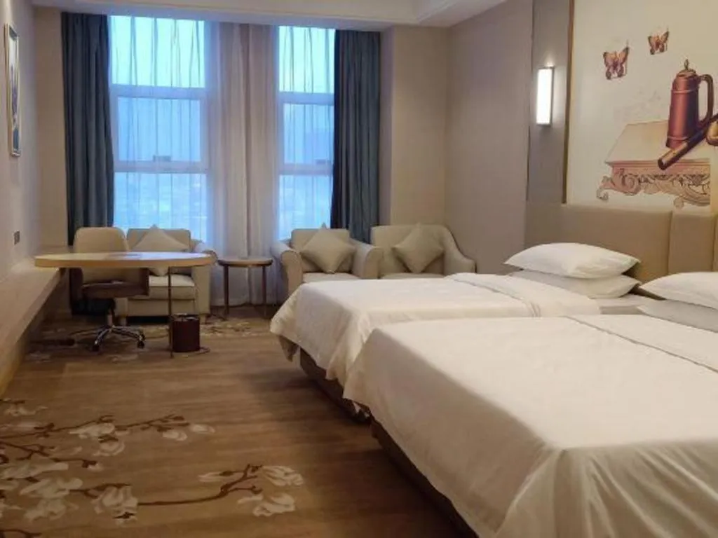 Bed in Vienna Hotel Jinan Railway Station