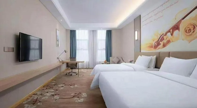 Bed in Vienna Hotel Jinan Railway Station