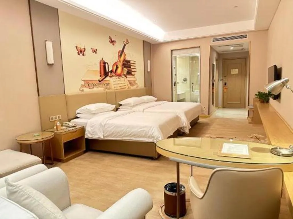 Bed in Vienna Hotel Jinan Railway Station