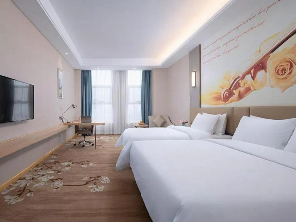 Bed in Vienna Hotel Jinan Railway Station