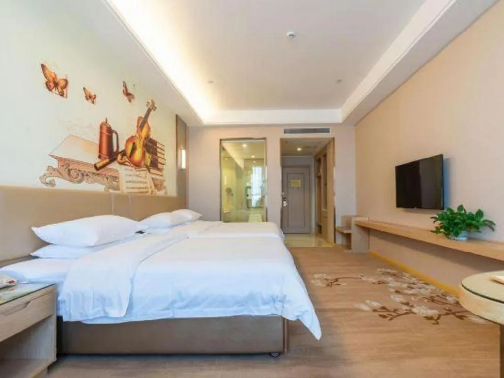 Bed in Vienna Hotel Jinan Railway Station