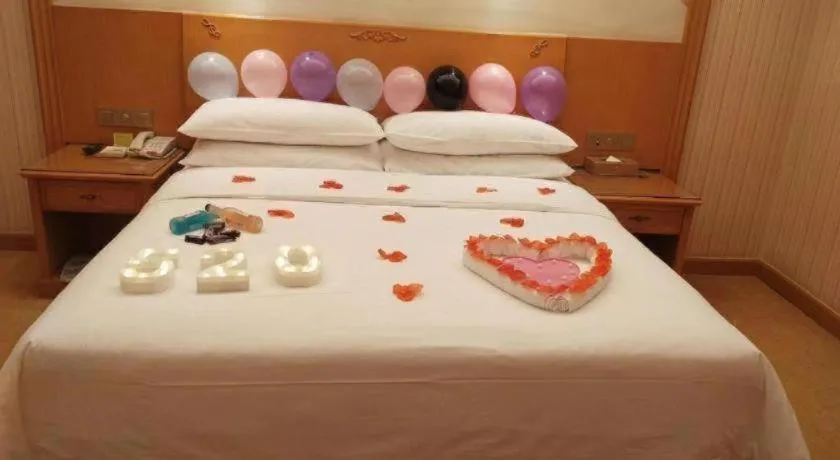 Bed in Vienna Hotel Henan Luoyang Jiudu Road Wanda