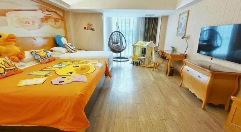 Bed in Vienna Hotel Henan Luoyang Jiudu Road Wanda