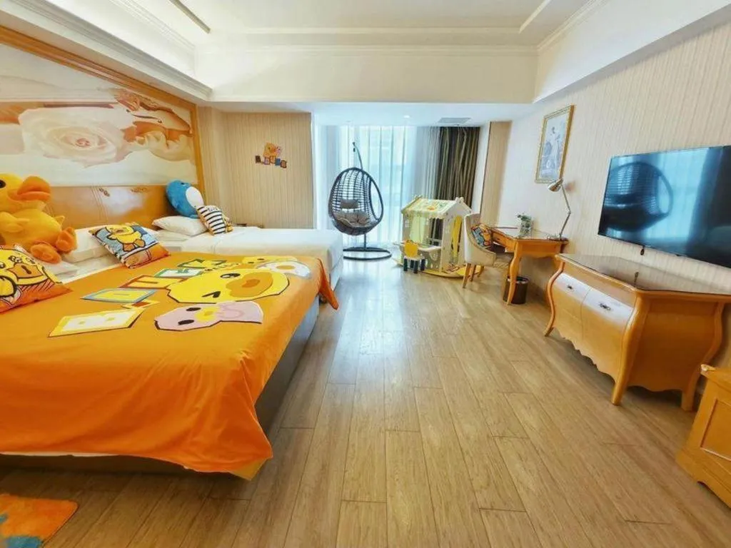 Bed in Vienna Hotel Henan Luoyang Jiudu Road Wanda