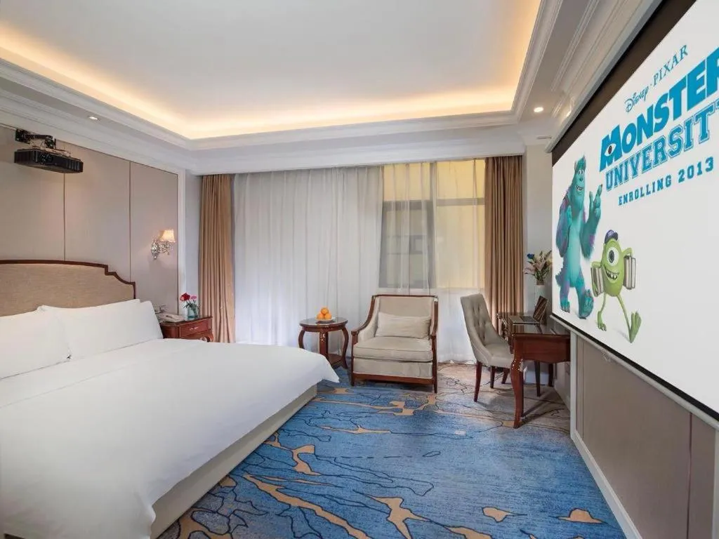 Bed in Vienna Hotel Guangzhou Baiyun College Jinyuan Plaza