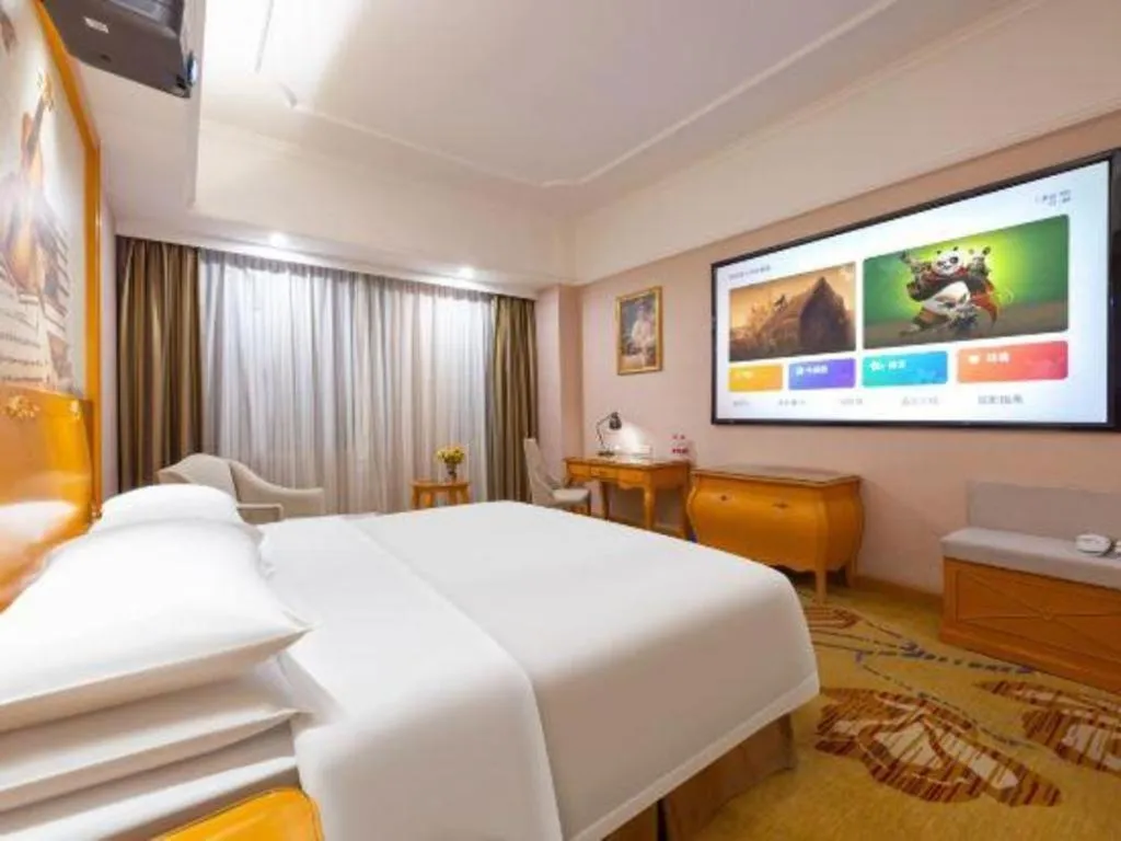 Bed in Vienna Hotel Guangdong Dongguan Chengnan Station