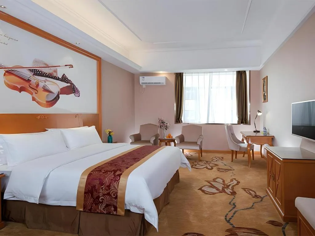 Bed in Vienna Hotel Guangdong Dongguan Chengnan Station