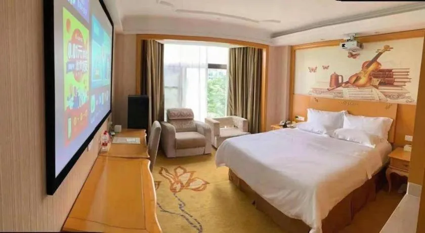 Bed in Vienna Hotel Guangdong Dongguan Chengnan Station