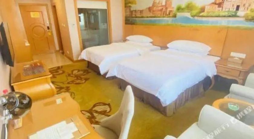 Bed in Vienna Hotel Guangdong Dongguan Chengnan Station
