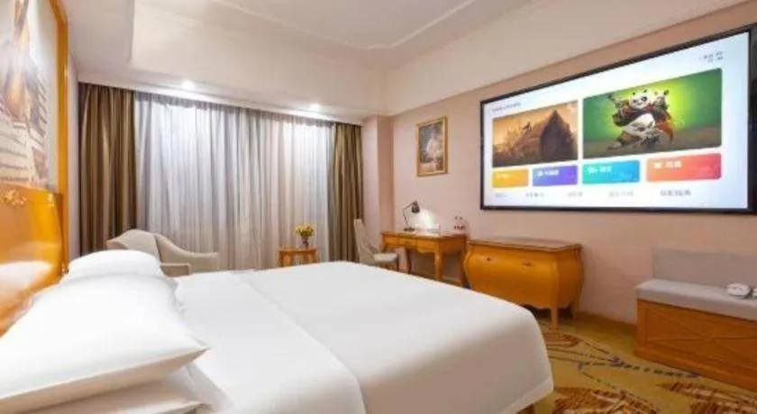 Bed in Vienna Hotel Guangdong Dongguan Chengnan Station