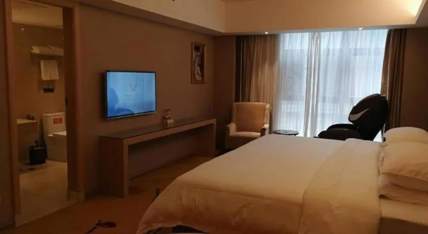 Bed in Vienna Hotel Changsha Wanjia Libei Road Tuqiao Metro Station