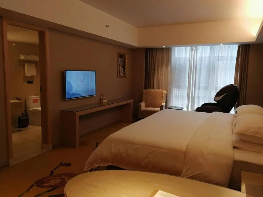 Bed in Vienna Hotel Changsha Wanjia Libei Road Tuqiao Metro Station