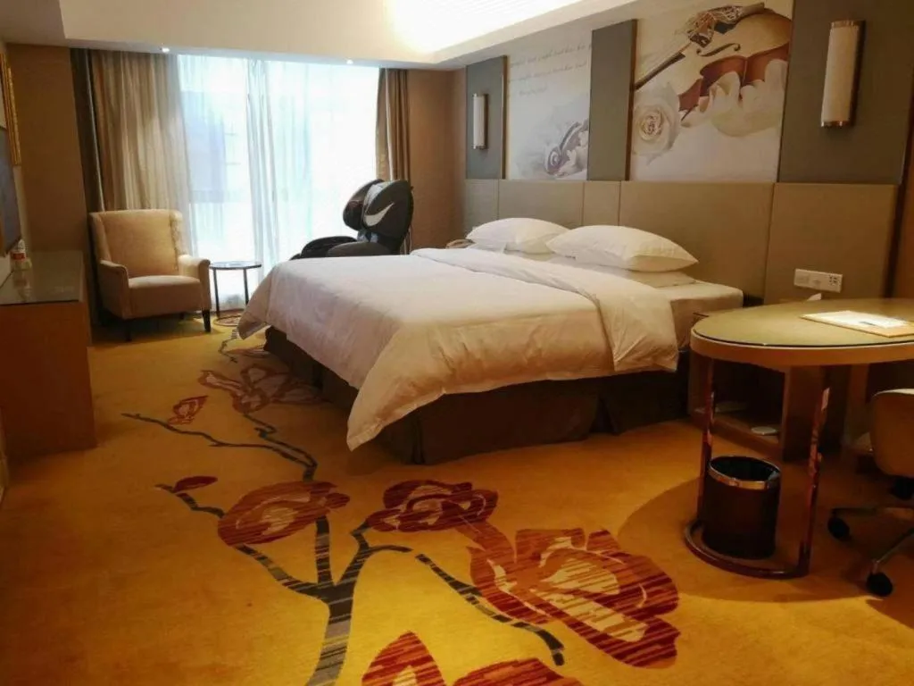 Bed in Vienna Hotel Changsha Wanjia Libei Road Tuqiao Metro Station