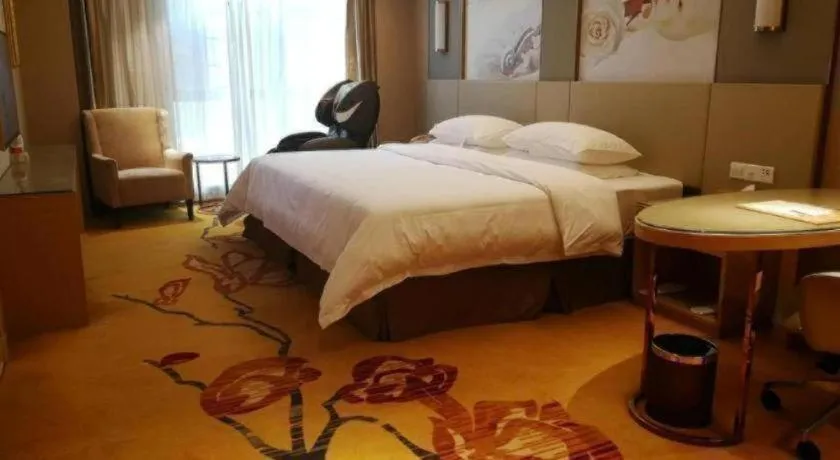 Bed in Vienna Hotel Changsha Wanjia Libei Road Tuqiao Metro Station