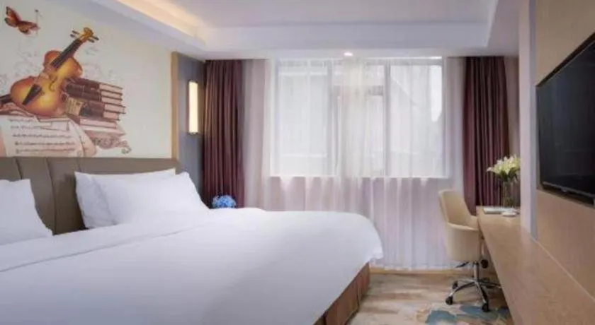 Bed in Vienna Hotel Nanning Beihu Metro Station