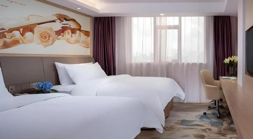 Bed in Vienna Hotel Nanning Beihu Metro Station