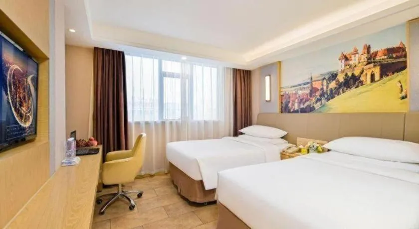 Bed in Vienna Hotel Nanning Beihu Metro Station