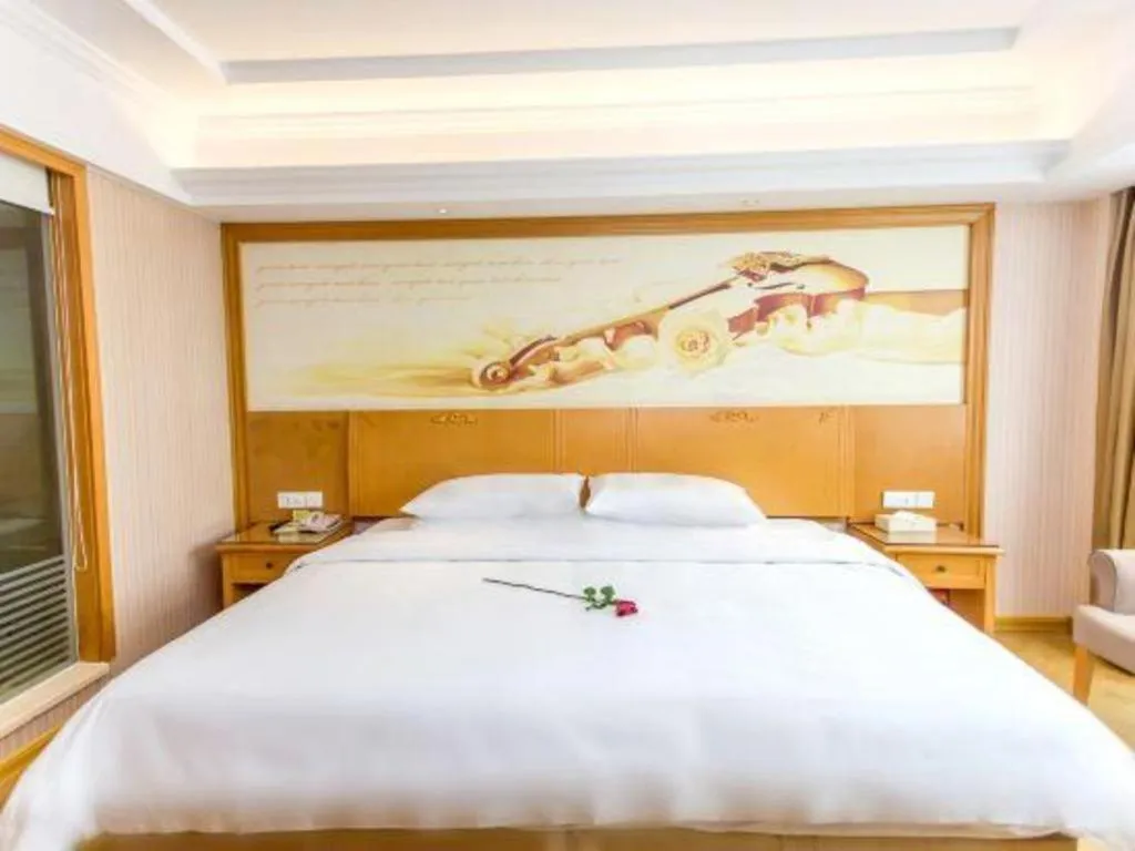 Bed in Vienna Hotel Jiangsu Kunshan Changjiang North Road Fenghuangcheng