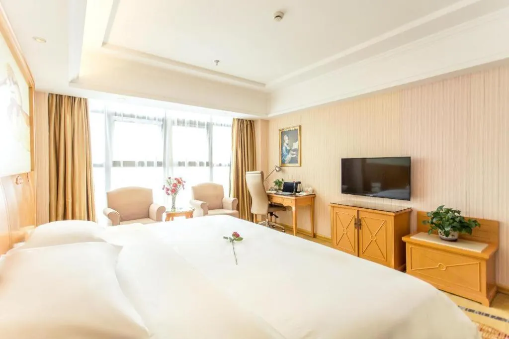 Bed in Vienna Hotel Jiangsu Kunshan Changjiang North Road Fenghuangcheng