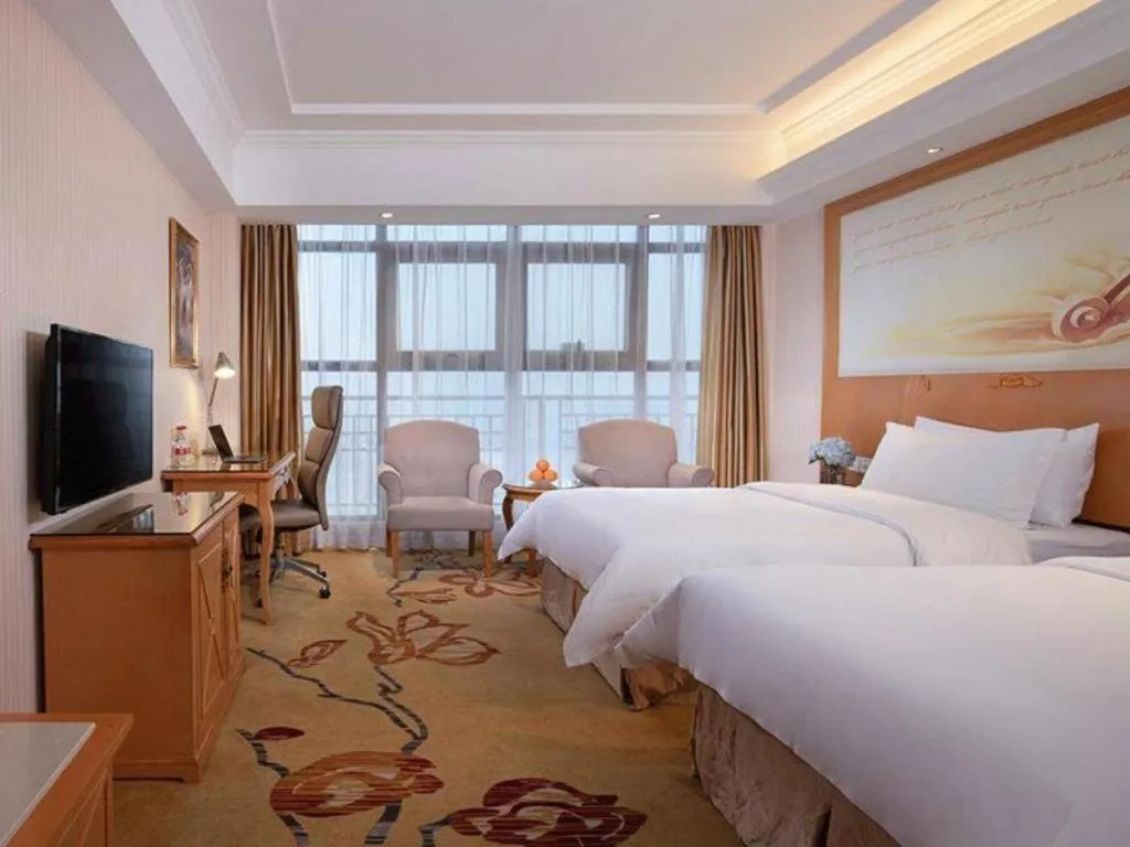 Bed in Vienna Hotel Jiangsu Kunshan Changjiang North Road Fenghuangcheng