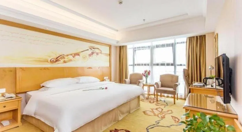 Bed in Vienna Hotel Jiangsu Kunshan Changjiang North Road Fenghuangcheng