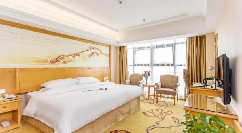 Bed in Vienna Hotel Jiangsu Kunshan Changjiang North Road Fenghuangcheng