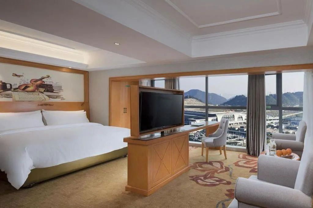 Bed in Vienna Hotel Guiyang North Station Dream City