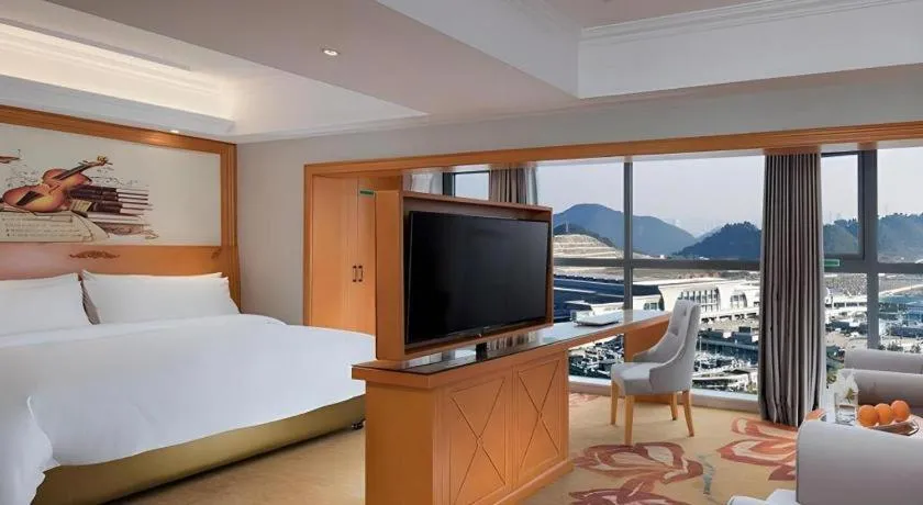 Bed in Vienna Hotel Guiyang North Station Dream City