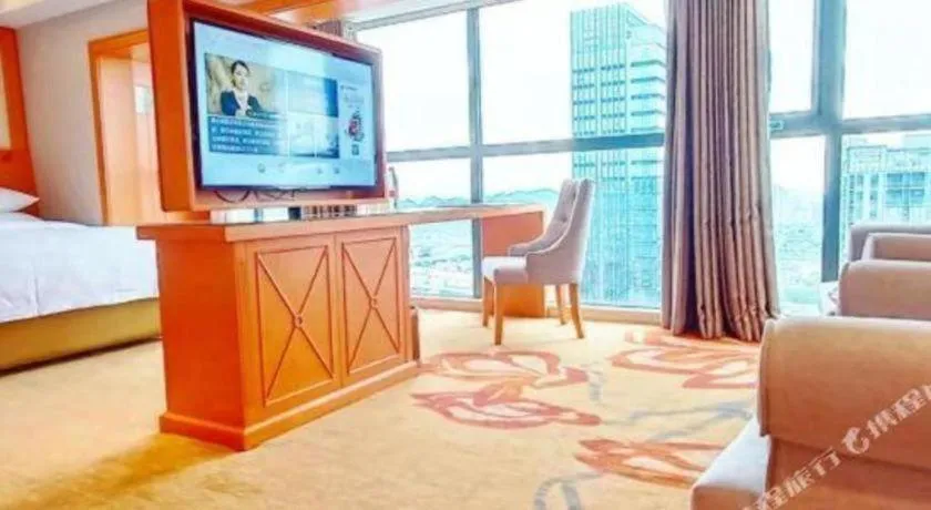 Bed in Vienna Hotel Guiyang North Station Dream City