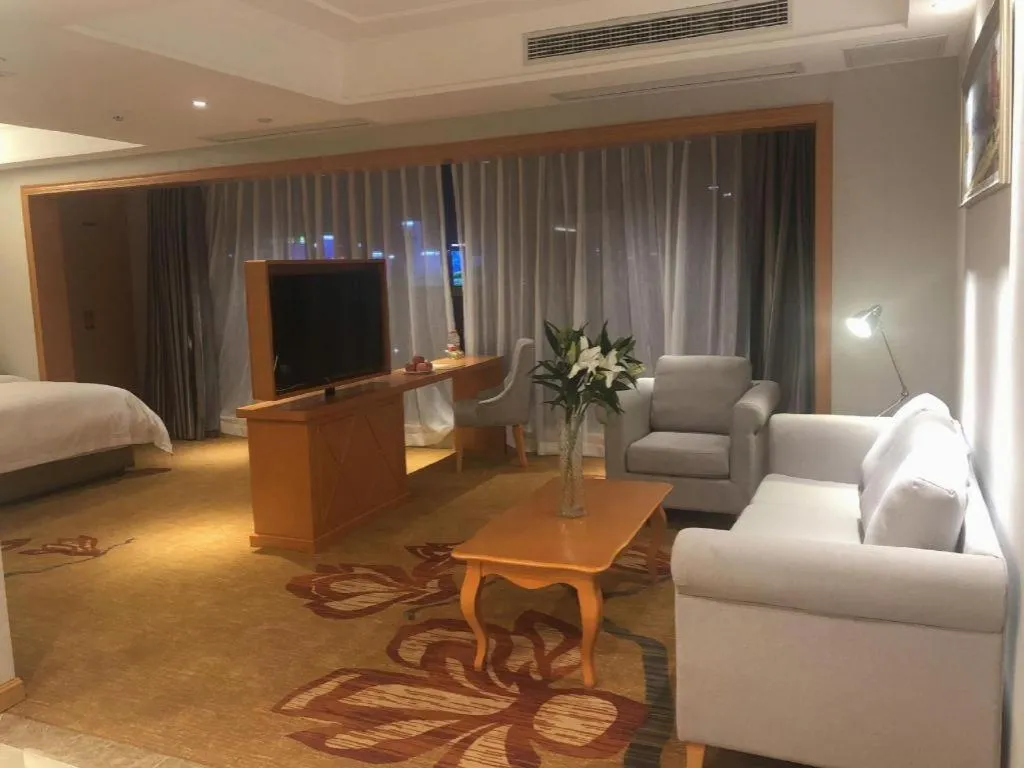 Bed in Vienna Hotel Guiyang North Station Dream City