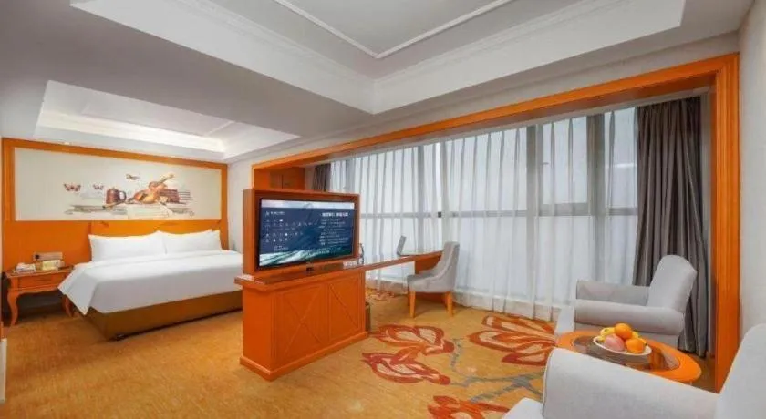 Bed in Vienna Hotel Guiyang North Station Dream City
