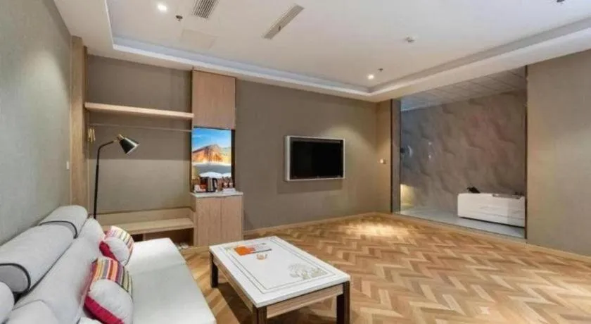 Bed in Vienna Hotel Jiangsu Dongtai Wanghai West Road